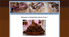 Desktop Screenshot of delightfullyglutenfree.com