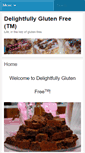 Mobile Screenshot of delightfullyglutenfree.com